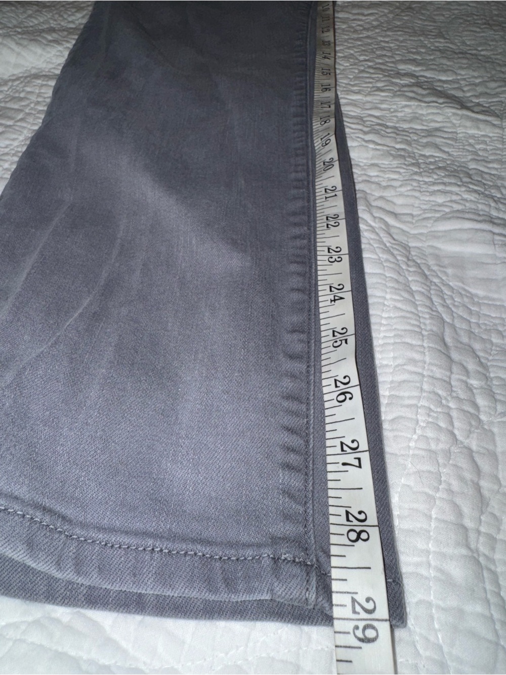 Mavi Zach Straight Leg Gray Jeans Men’s 36x29 Stretch Casual Pants - Picture 9 of 9